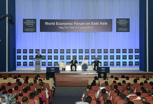 Toàn cảnh Hội nghị WEF Đông Á. Ảnh VGP/ Nhật Bắc